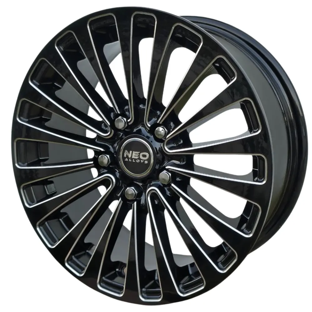 16x6.5 OSCAR 5x114.3 Black Milled