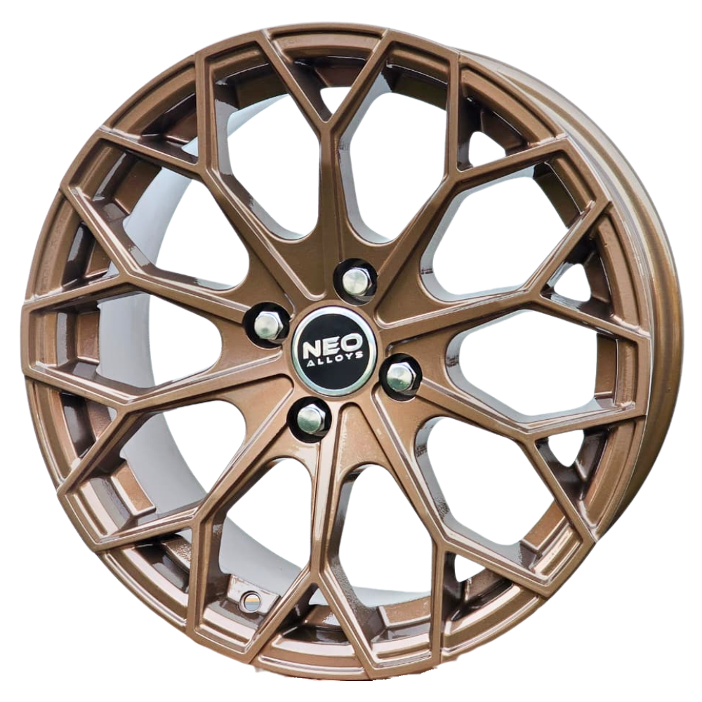 16x6.5 Poison 4x100 Glossy Bronze