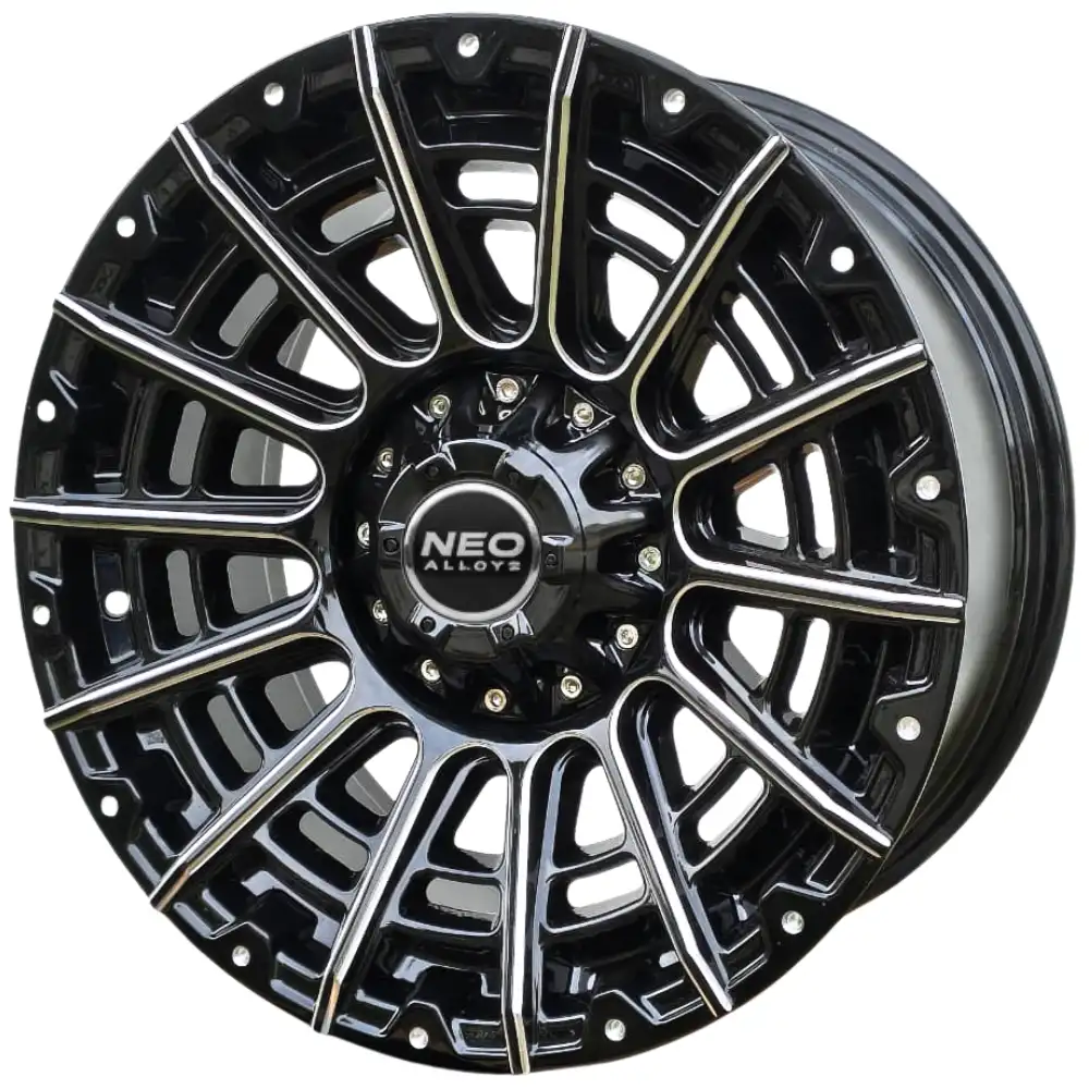 18x8.5 Sniper 5x114.3x139.7 Black Milled