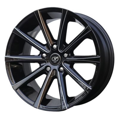 18x9 Exotic 5x114.3 Black Milled