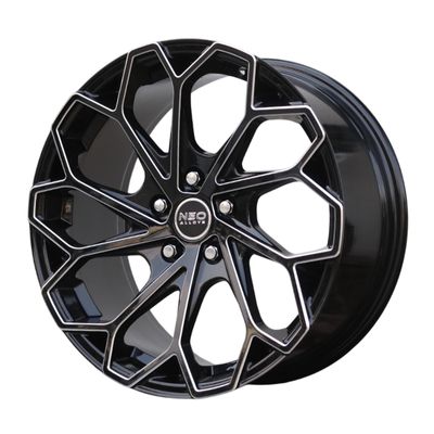 18x8.5 Poison X 5x114.3 Black Milled